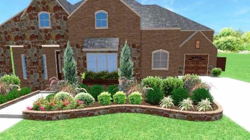 Landscaping Project near Burleson